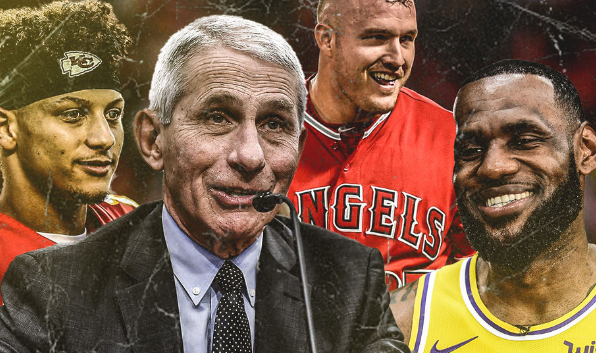 福西博士：若想体育联赛回归，就要监视运动员的行为