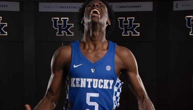 拒绝发展联盟，20届五星侧翼特伦斯-克拉克加盟肯塔基