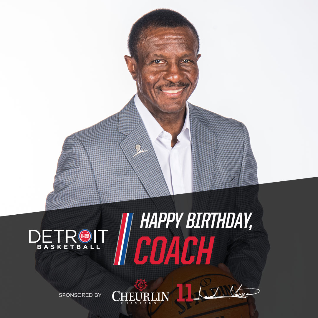 活塞官方推特祝主教练德韦恩-凯西63岁生日快乐