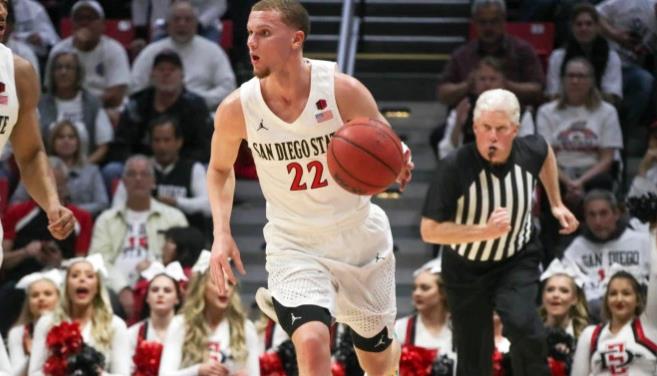 圣迭戈州立大学控卫马拉奇-弗林宣布参加今年选秀大会