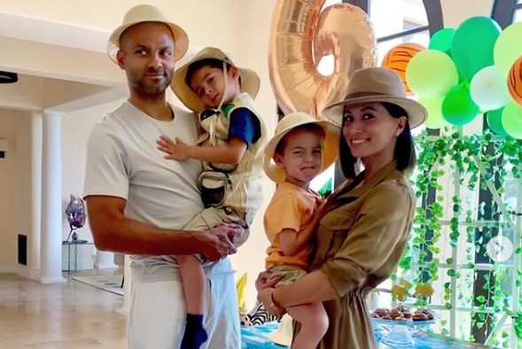 托尼-帕克社交媒体晒照为儿子庆生：生日快乐，爸爸爱你