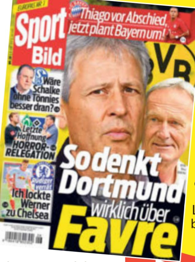 体育图片报封面：蒂亚戈接近离开拜仁慕尼黑！