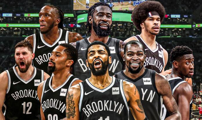 篮网共7人缺席，参与复赛的球员合计只打过75场季后赛