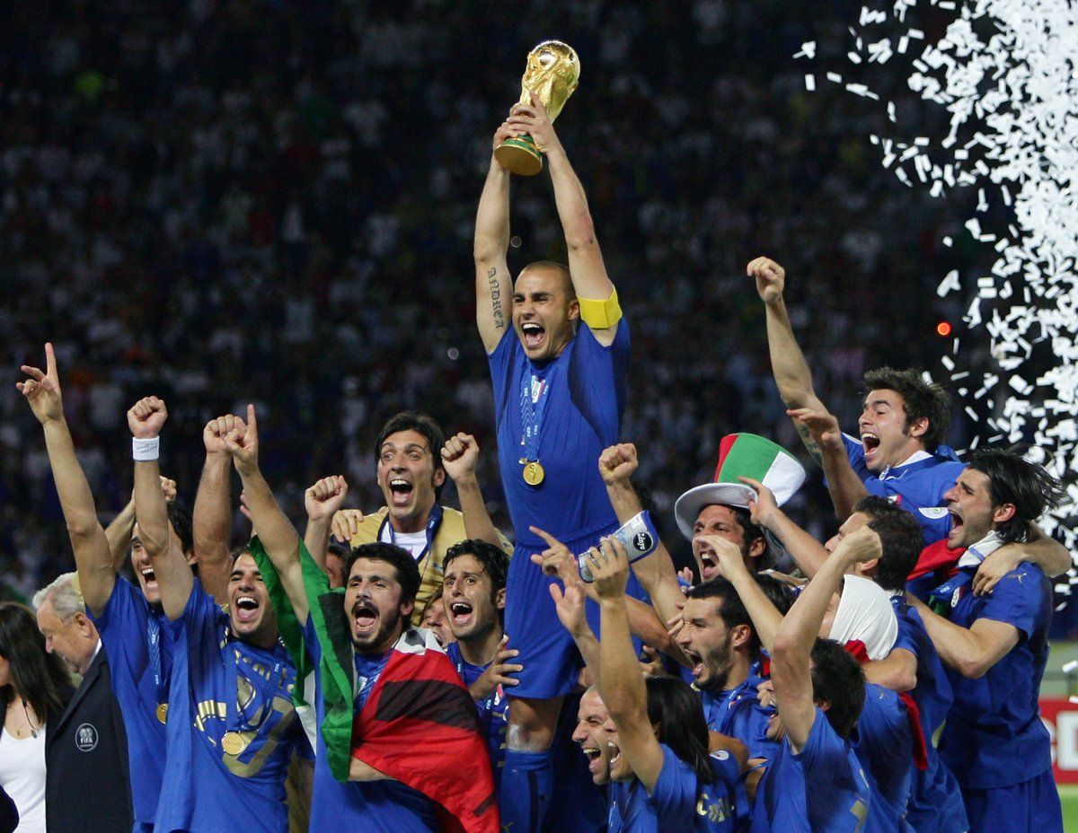 14年前的今天，意大利击败法国，赢得德国世界杯冠军