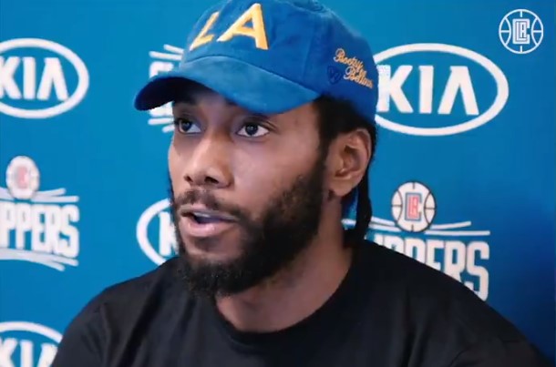 伦纳德：我们是否在球衣背后发声并不重要，重要的是行动