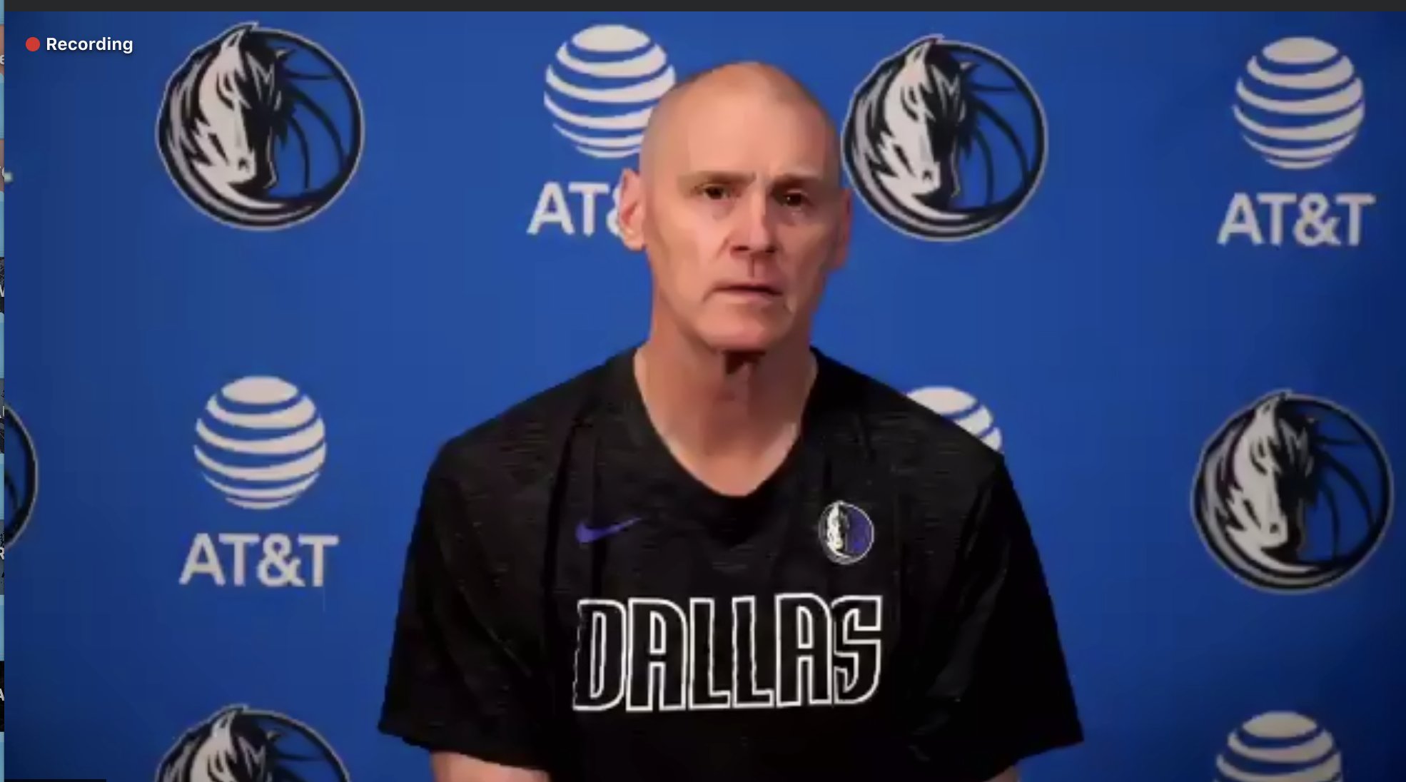 卡莱尔：球员们的表现都很好，昨天打高尔夫碰到了基德