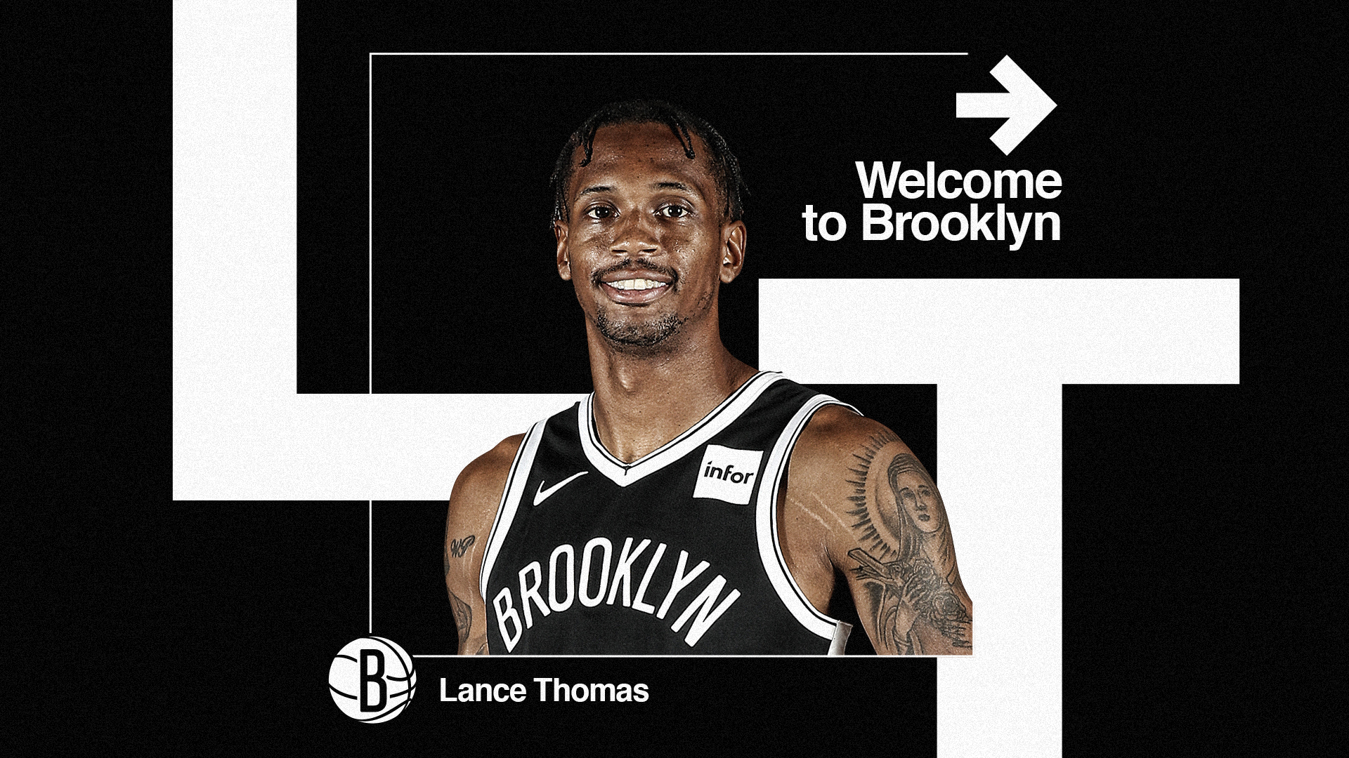 官方：篮网正式与兰斯-托马斯签约至本赛季结束