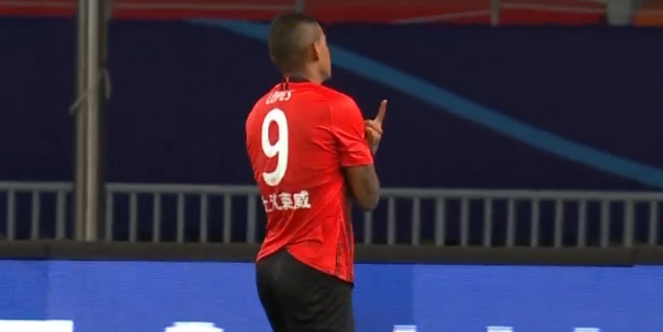 GIF：完美首秀！洛佩斯个人能力破门，泰达1-3上港