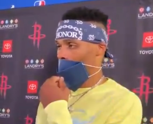 威少：看着安东尼打得好真让人开心，他证明自己属于NBA