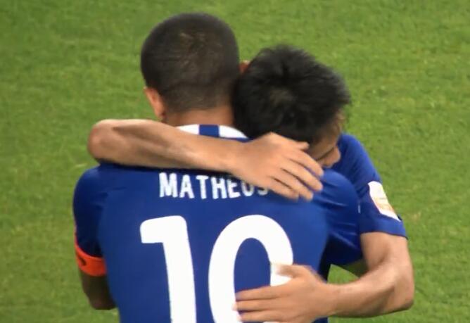 GIF：锁定胜局！臧一锋补射破门，永昌2-0泰达