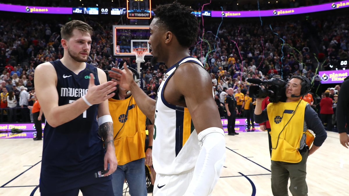 东契奇米切尔同天合计得到99分 追平NBA季后赛历史纪录