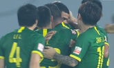 GIF：阿兰劲射打进个人中超第50球 国安3-1华夏