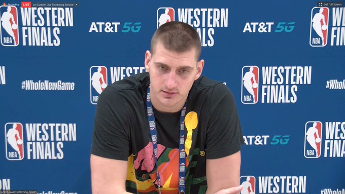 约基奇：我们一直在战斗，永不言弃将是我们下赛季的精神