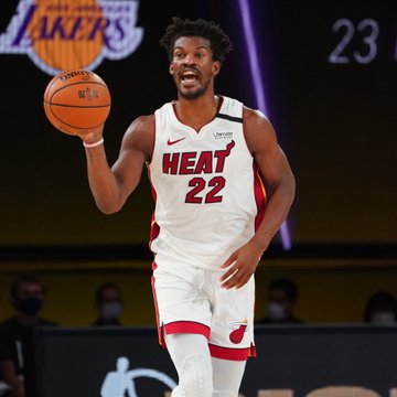 总决赛热火球员接巴特勒传球三分命中率达到48%