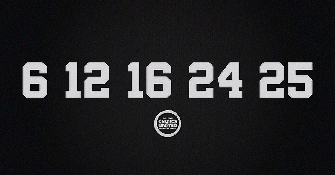 凯尔特人官方纪念NBA历史上首支全黑人组成的首发阵容