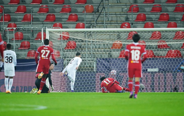 欧冠：萨拉赫单刀破门，利物浦客场1-1中日德兰
